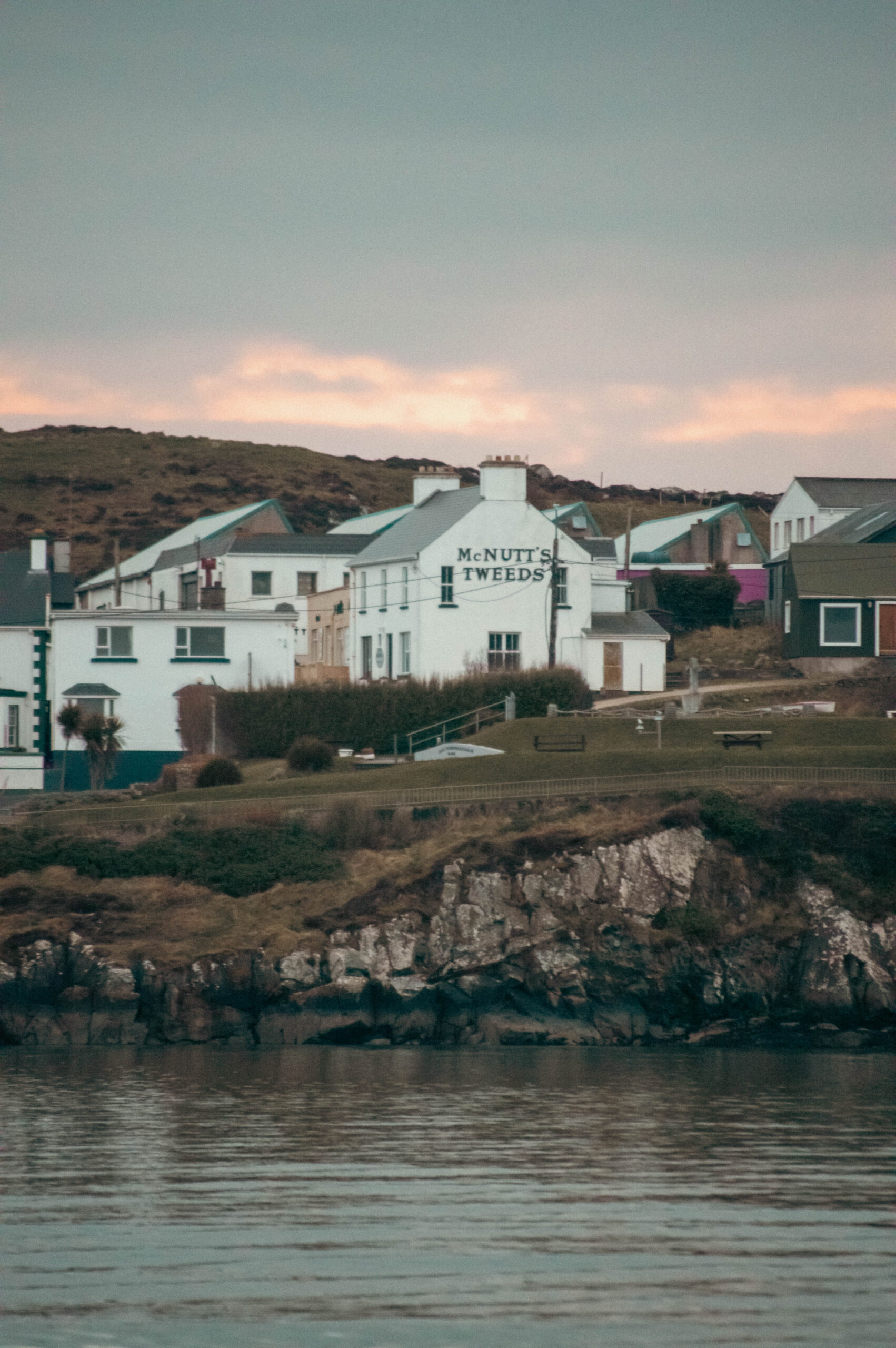 Donegal coastal village